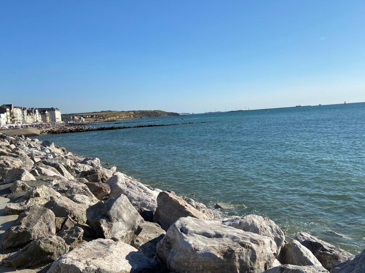 Studio " Escale En Bord De Mer " Wimereux Exterior foto